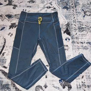 Fabletics - Motion365 7/8 leggings- Storm Gray - Ultra-high Waisted - Large